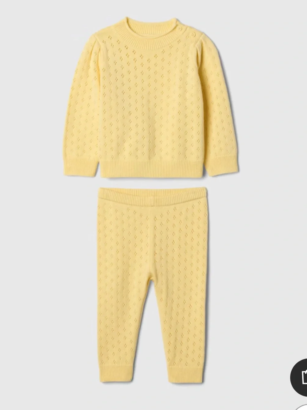 GAP Baby Pointelle Sweater Set